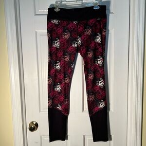 Catherine Malandrino floral leggings size XL